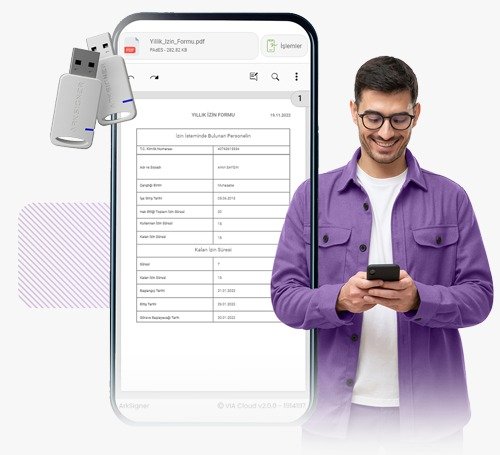 hızlı ve kolay e-İmza!